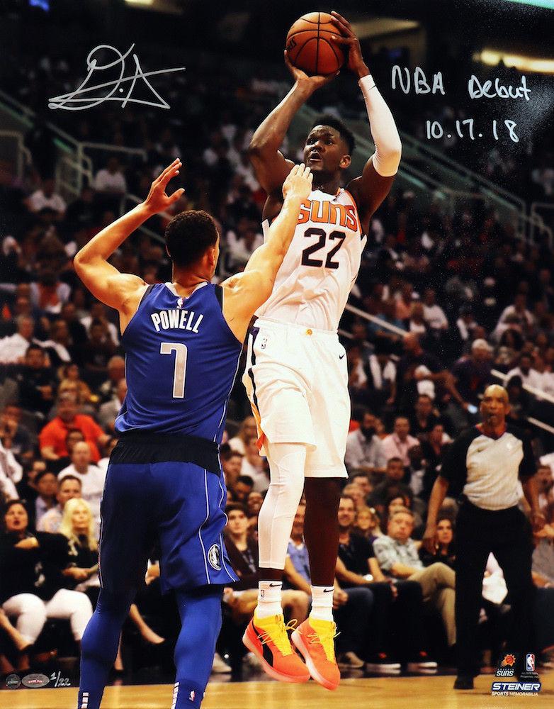 Deandre Ayton Signed Suns 16x20 Photo Inscribed "NBA Debut 10/17/18" (Game Day Legends & Steiner) Limited Edition # / 22