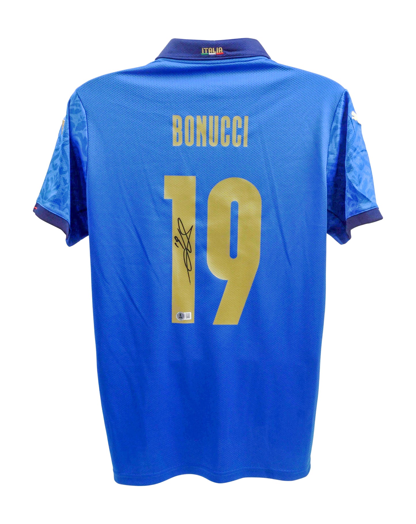 Leonardo Bonucci Signed Italy Jersey (Beckett)