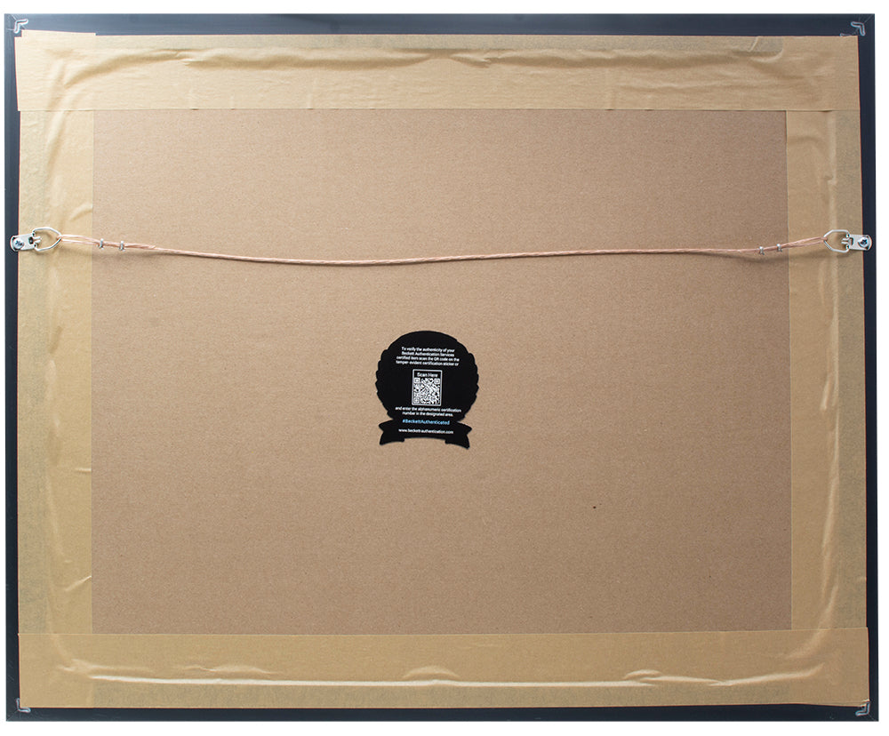 Tekashi 6ix9ine Signed (Beckett) Custom Framed Photo Display - Beckett Witnessed