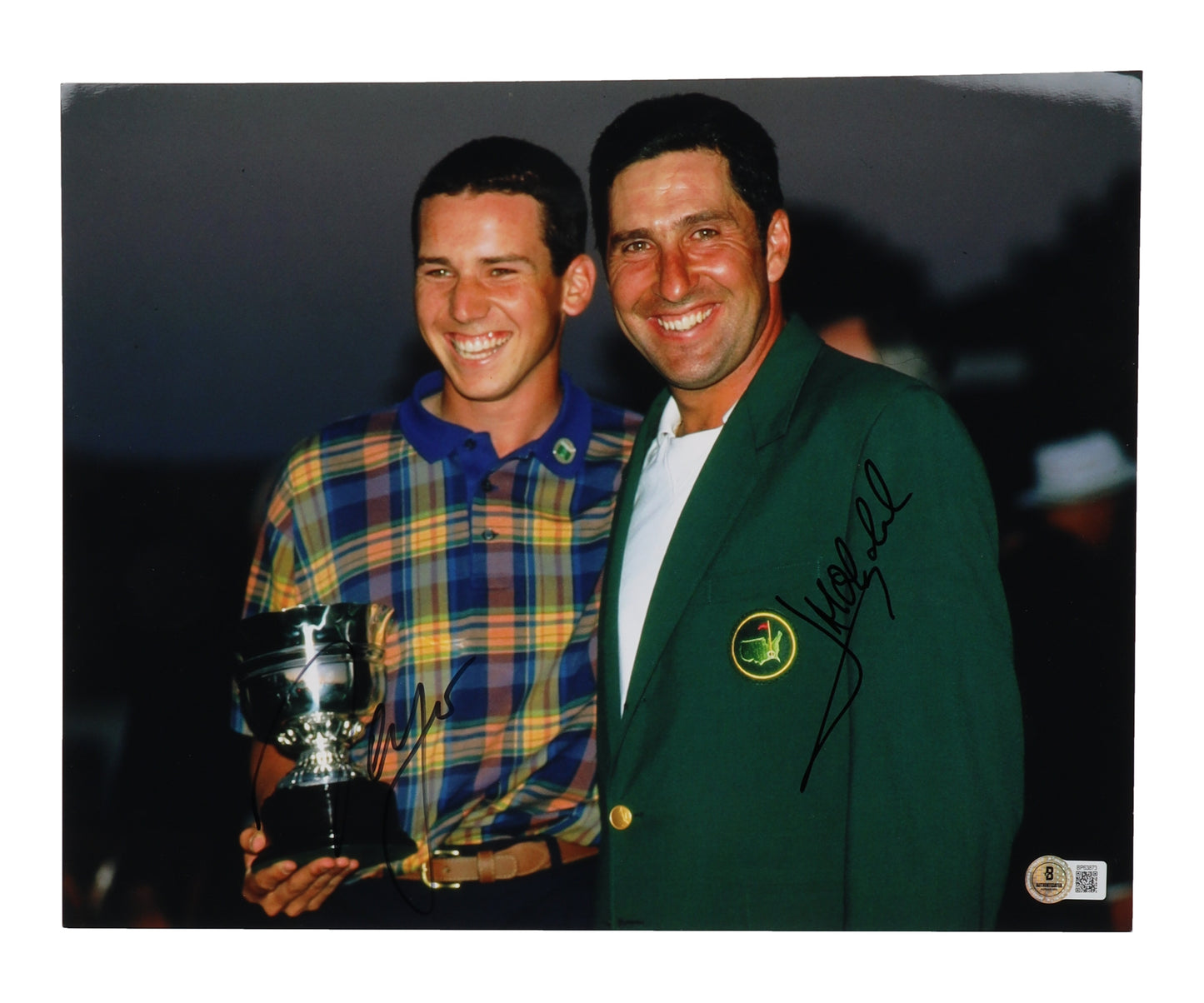 Jose Maria Olazabal & Sergio Garcia Signed (Beckett) 11x14 Photo