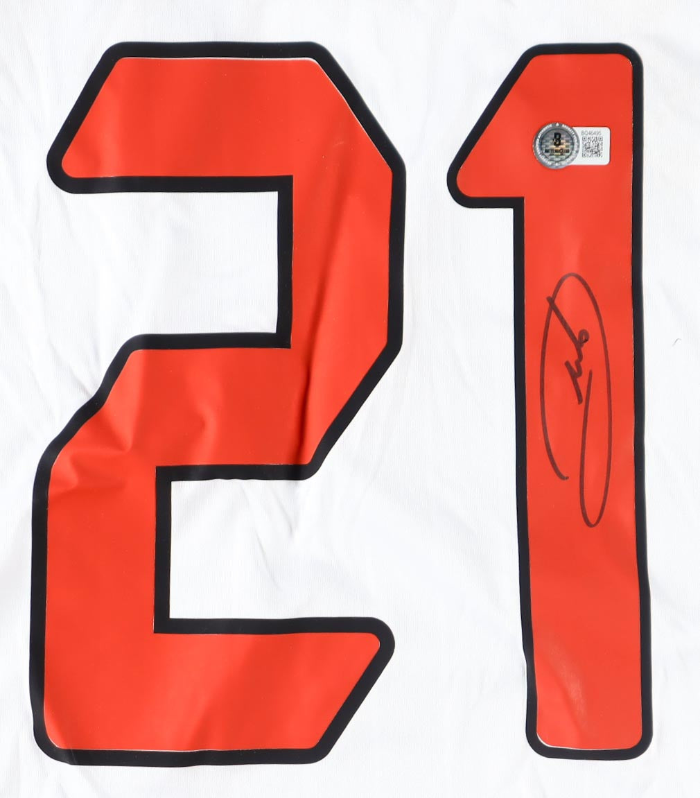 Andrea Pirlo Signed AC Milan Adidas Authentic Jersey (Beckett)