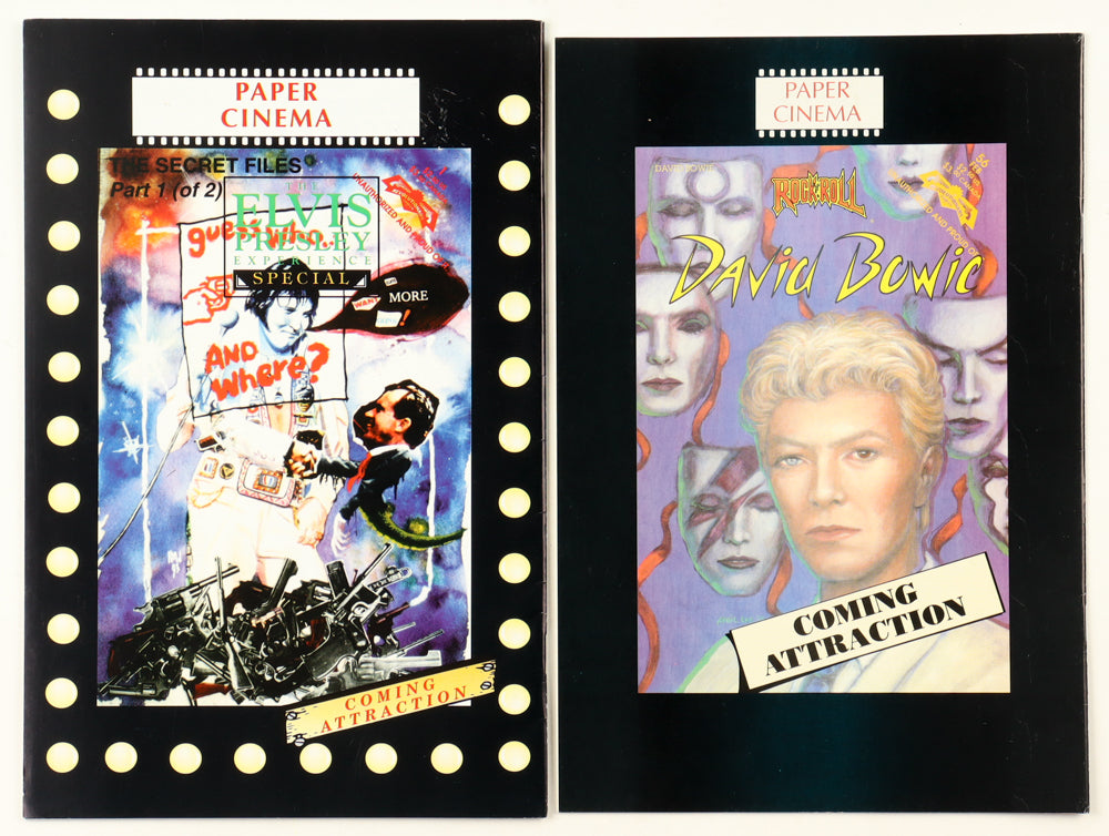 Jay Allen Sanford Signed (Beckett) 1993 "Rock N Roll Comics: U2" Issue #54 with "Rock N Roll Comics: U2" Issue #55 Revolutionary Comic Book - Part 2 of 2 Unsigned