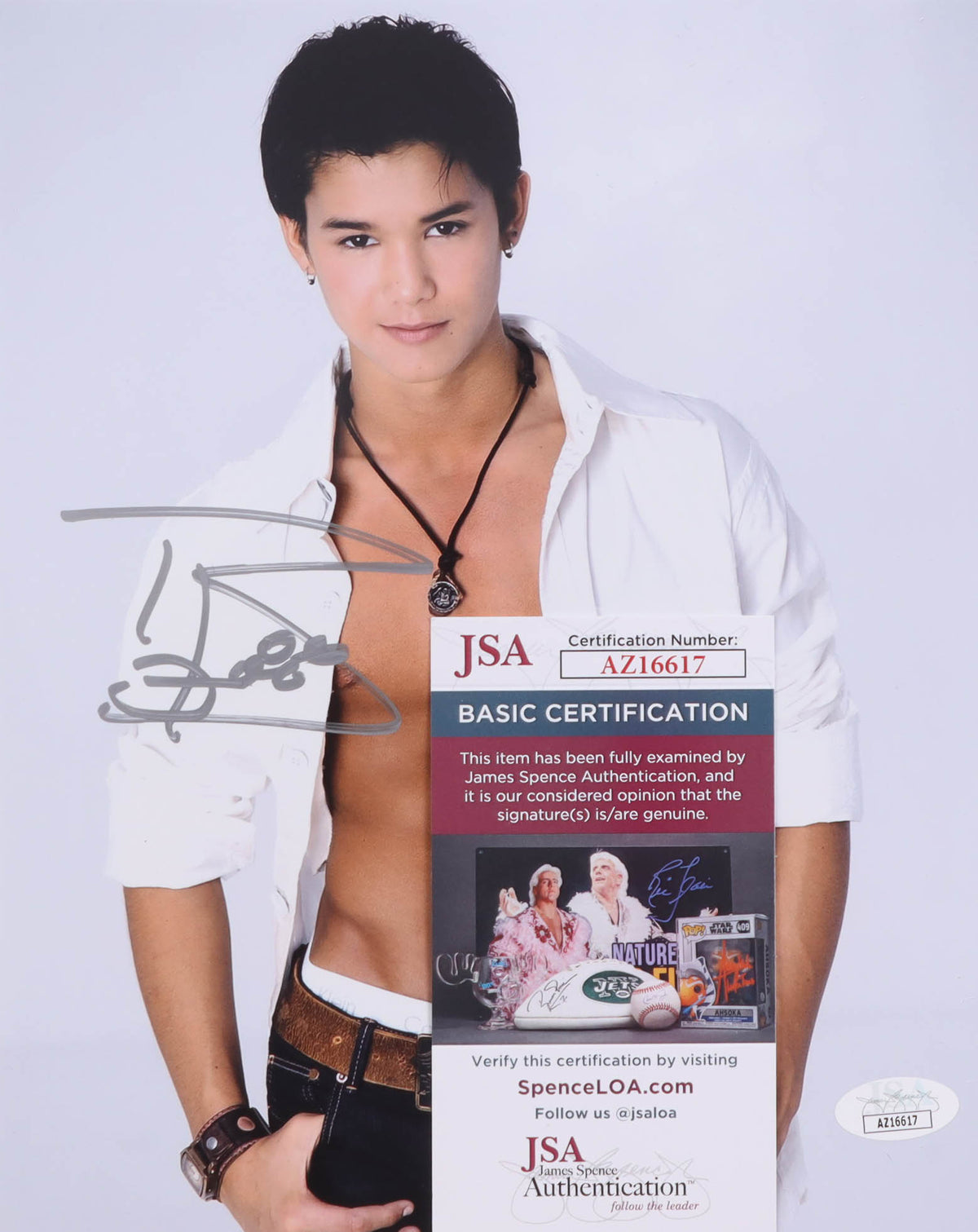 Booboo Stewart Signed 8x10 Photo (JSA)