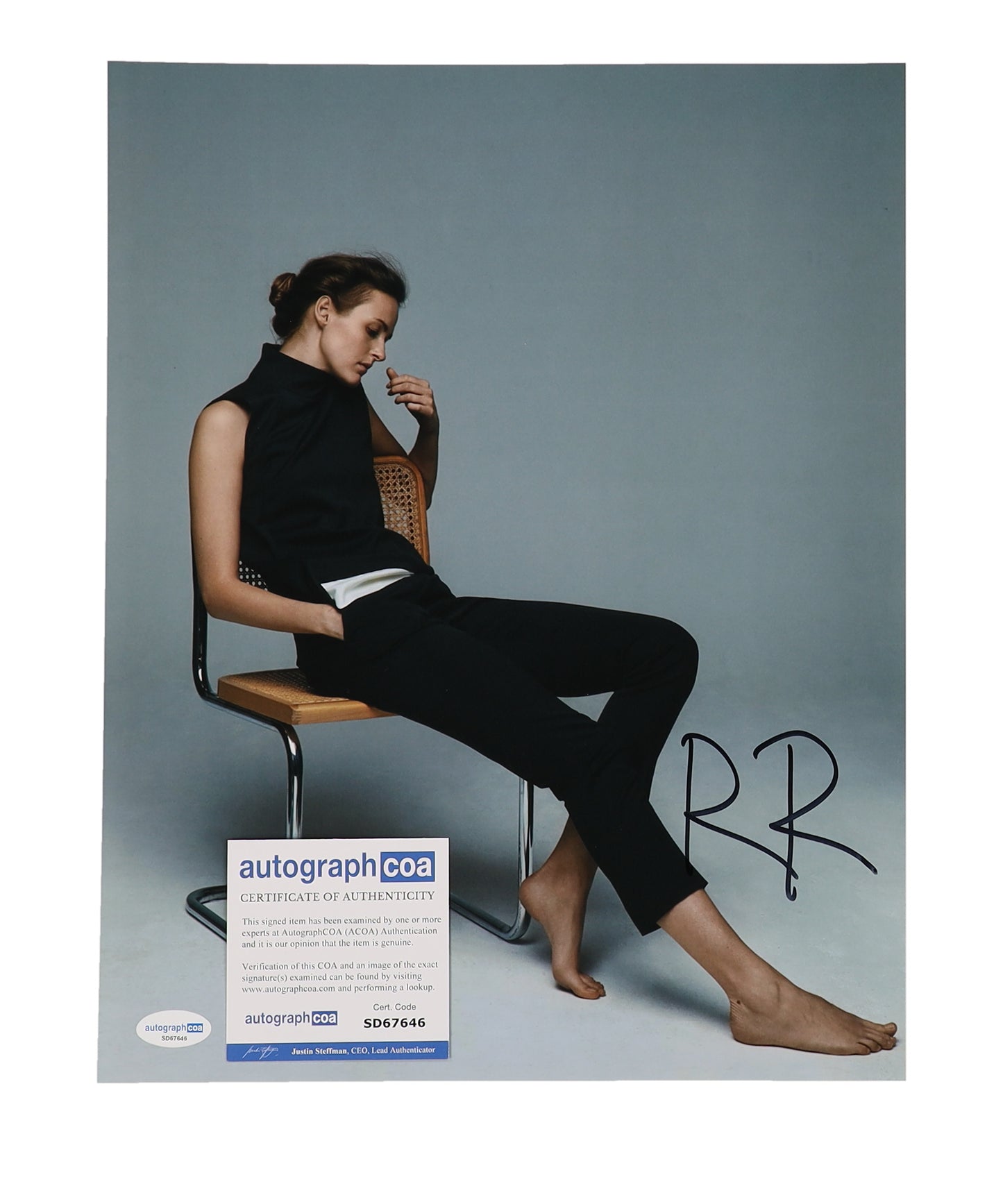Renate Reinsve Signed 11x14 Photo (ACOA)