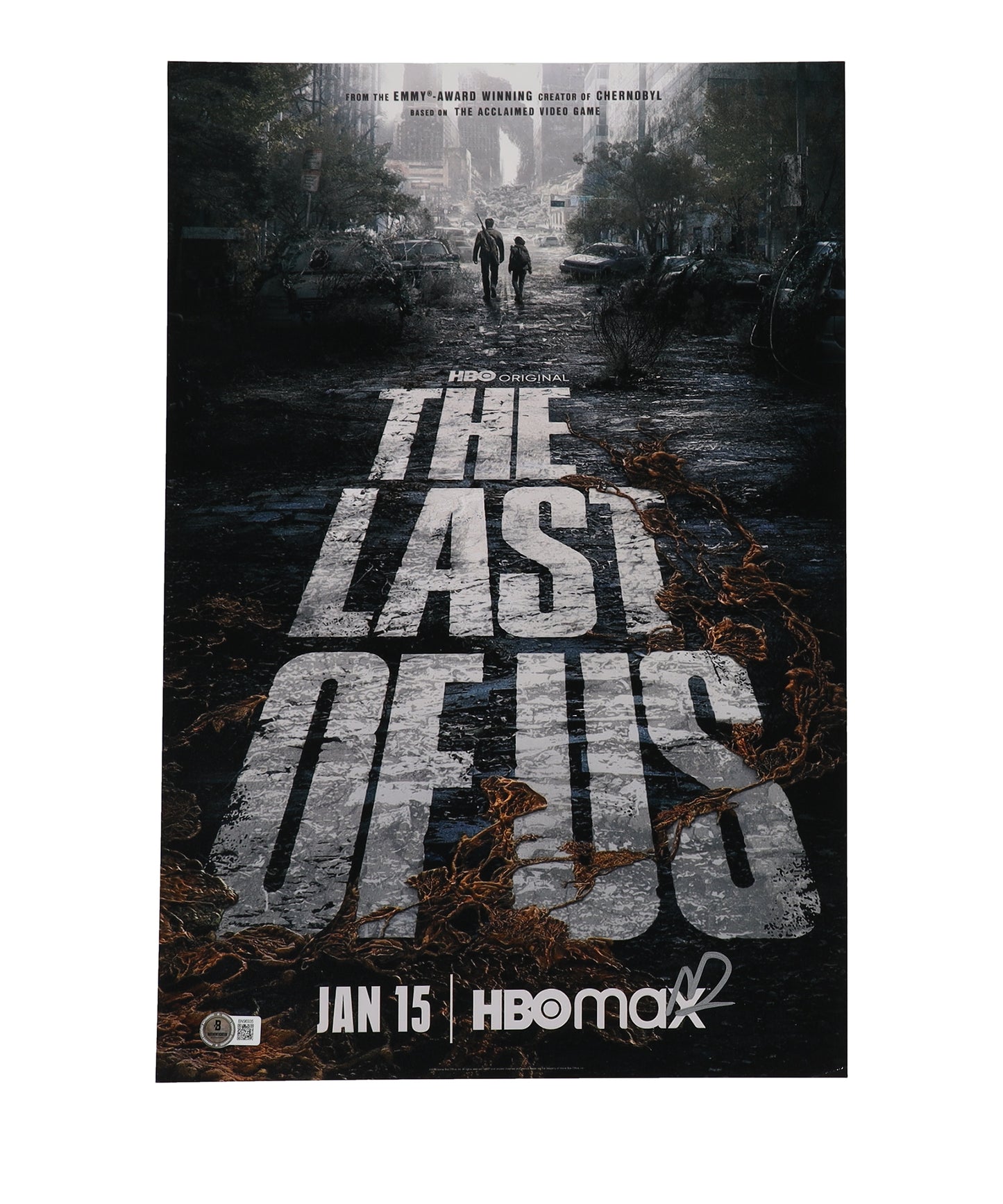Neil Druckmann Signed "The Last of Us" 11x17 Photo (Beckett) - Creator