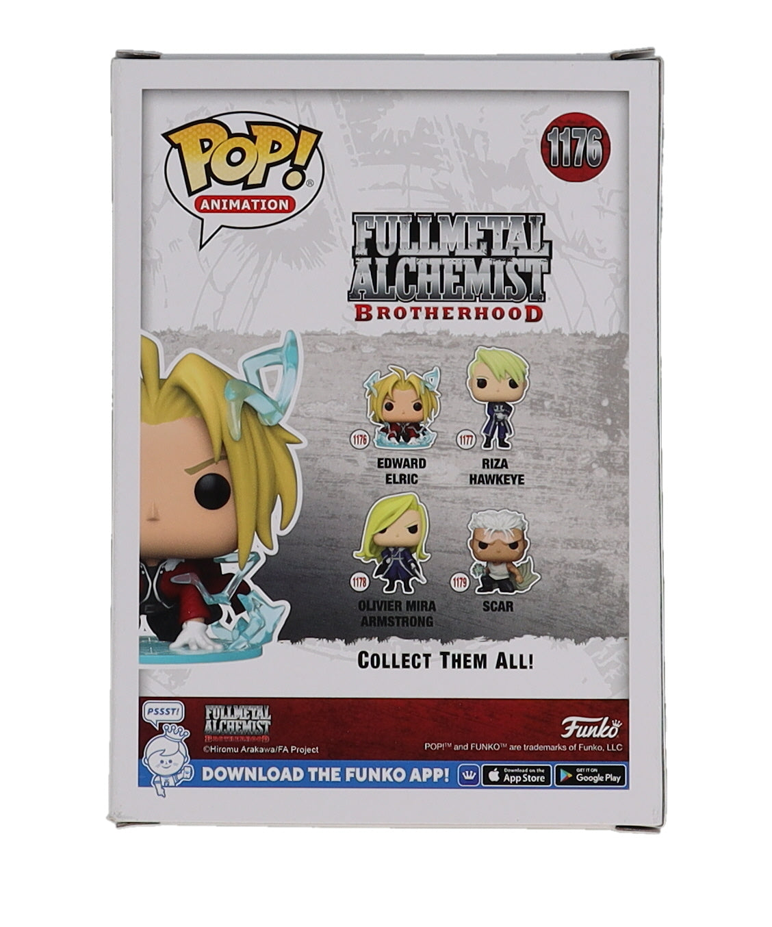 Vic Mignogna Signed (JSA) "Fullmetal Alchemist: Brotherhood" #1176 Edward Elric Funko Pop! Vinyl Figure Voice of Edward Elric