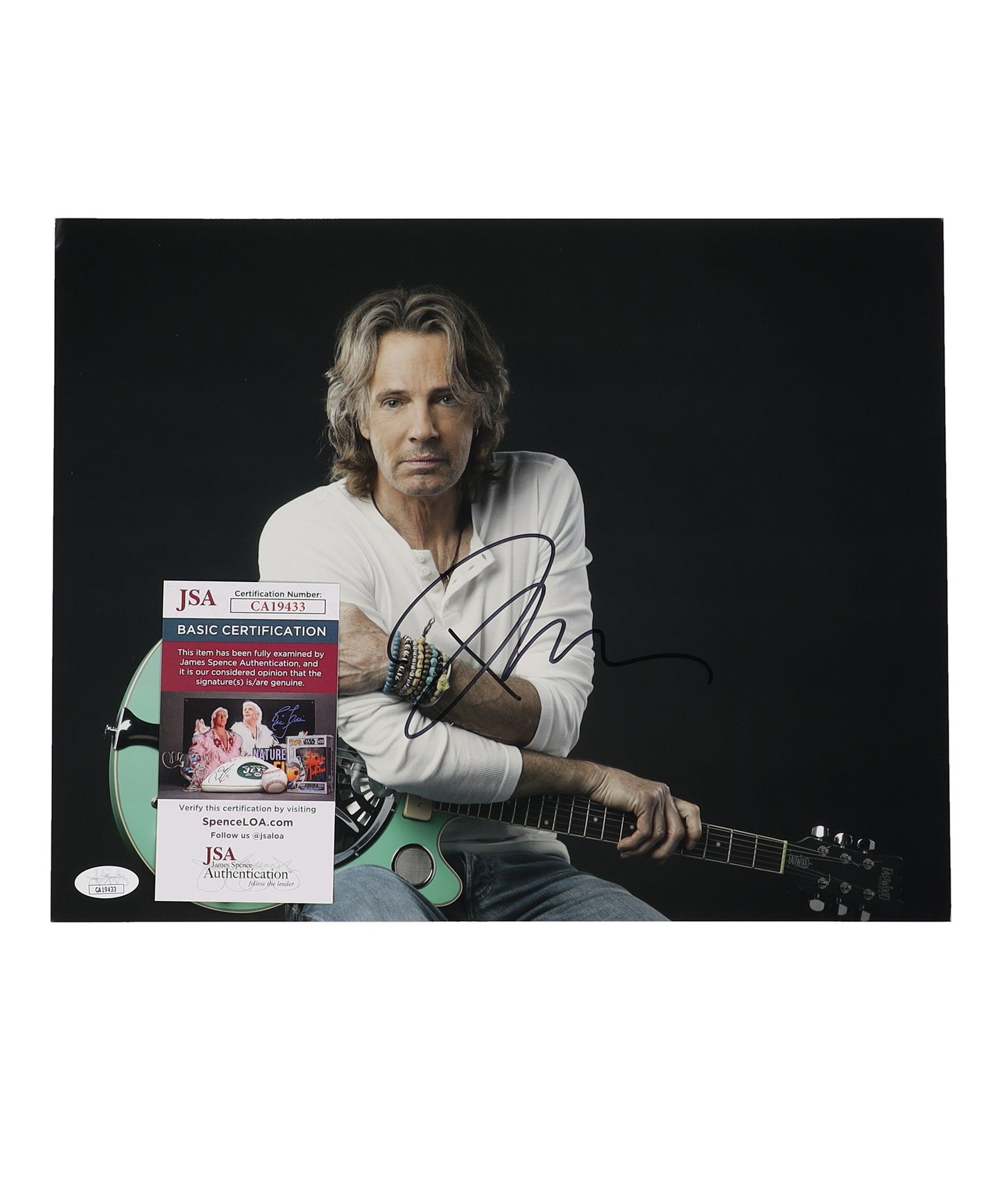 Rick Springfield Signed 11x14 Photo (JSA)