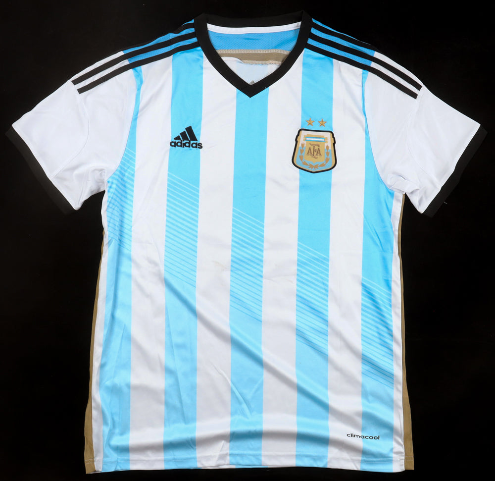 Javier Mascherano Signed Argentina Adidas Authentic Jersey (Beckett)
