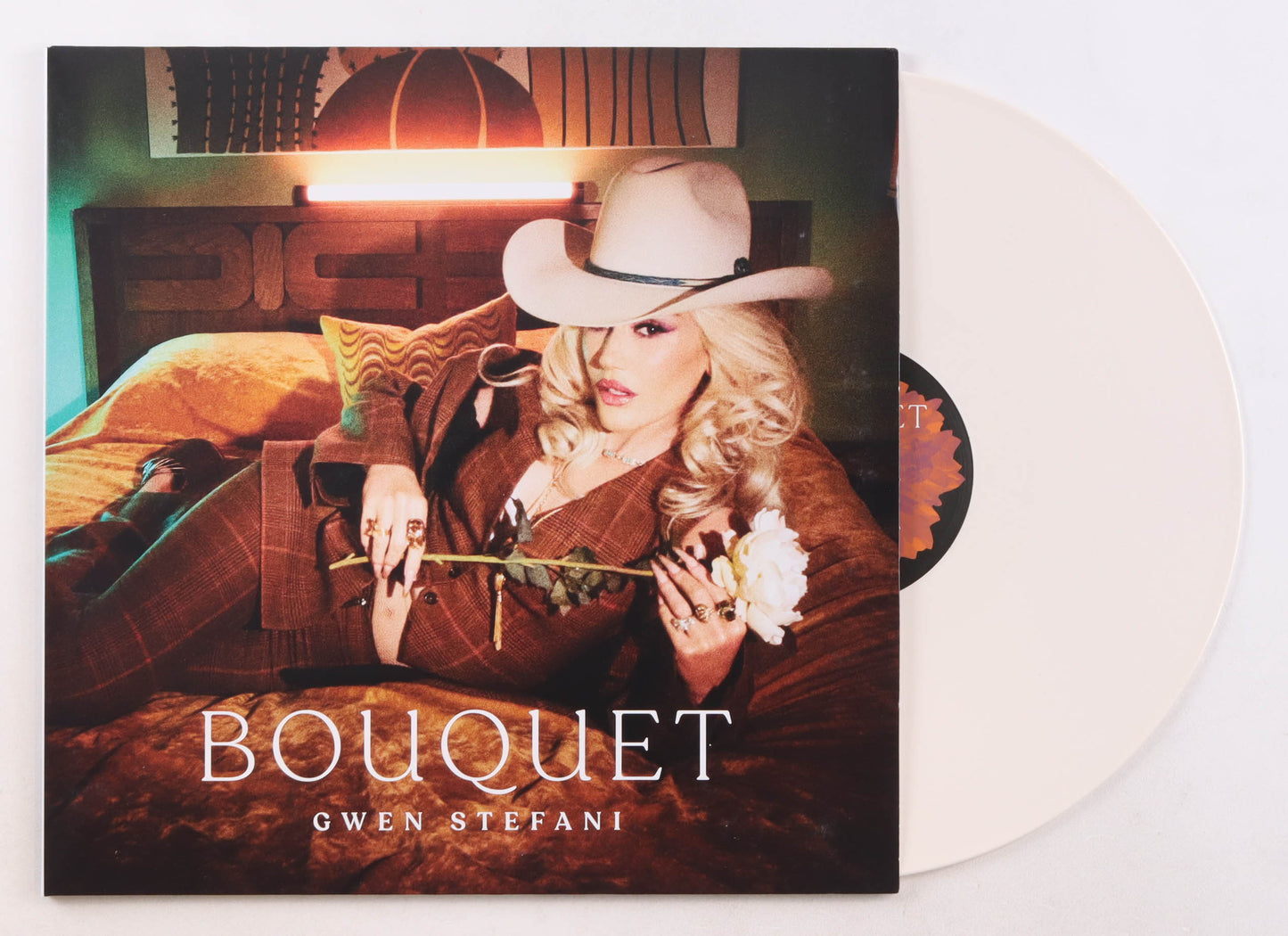 Gwen Stefani Signed (JSA) "Bouquet" Vinyl Record Album Insert