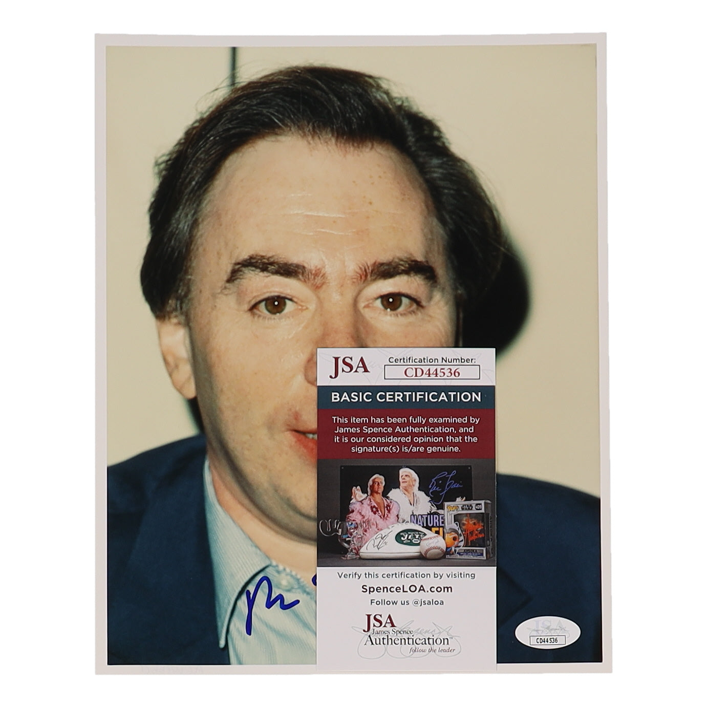 Andrew Lloyd Webber Signed 8x10 Photo (JSA) - Composer