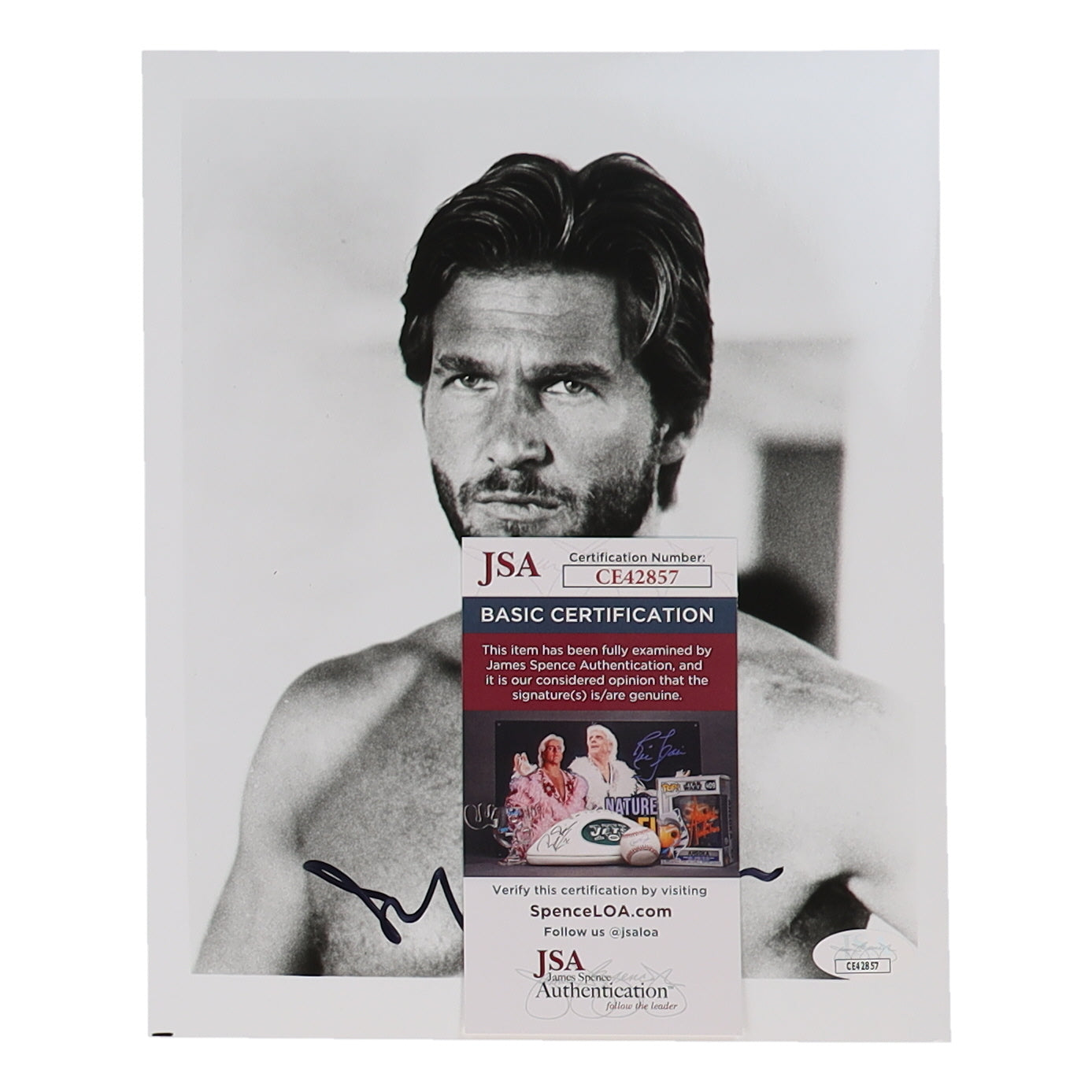 Jeff Bridges Signed 8x10 Photo (JSA)