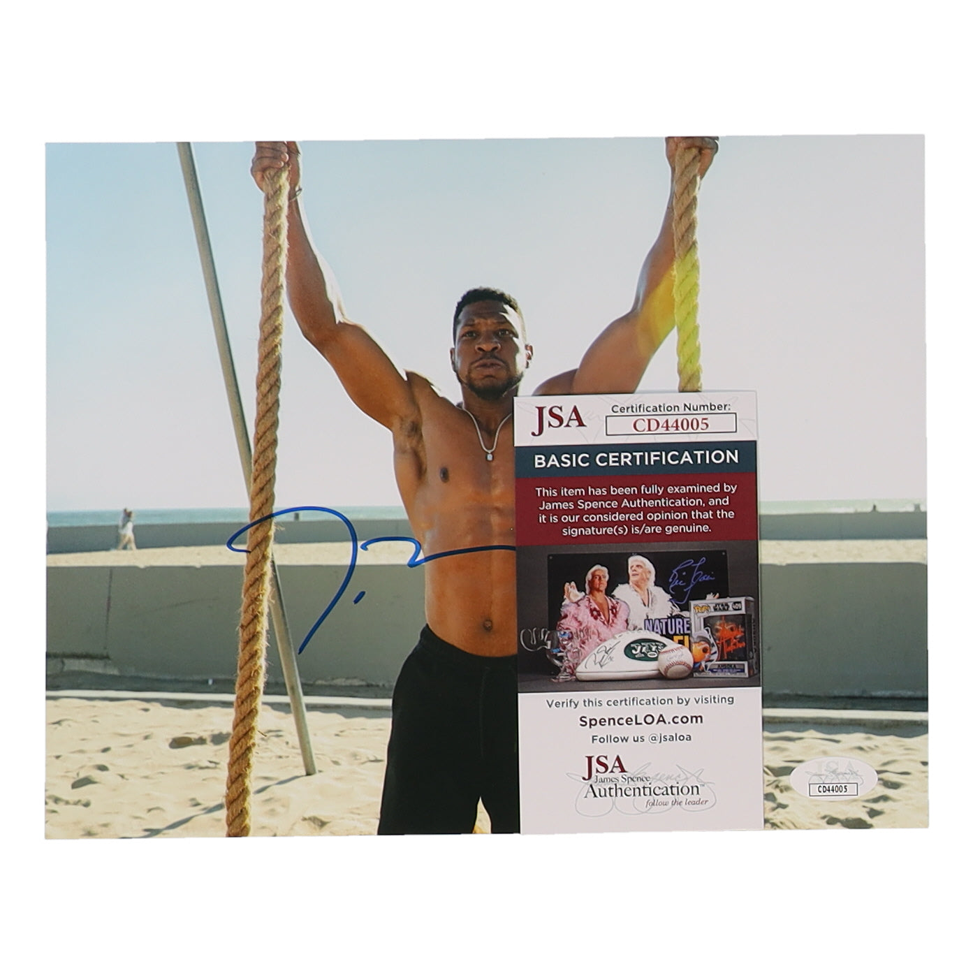 Jonathan Majors Signed "Creed III" 8x10 Photo (JSA) Dame Anderson