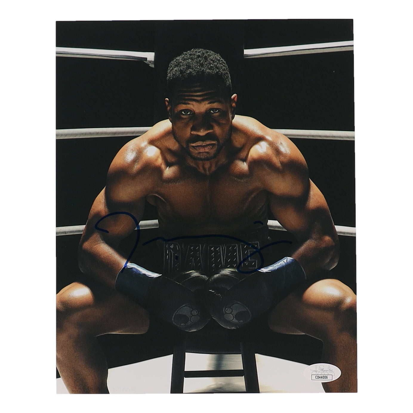Jonathan Majors Signed "Creed III" 8x10 Photo (JSA) Dame Anderson
