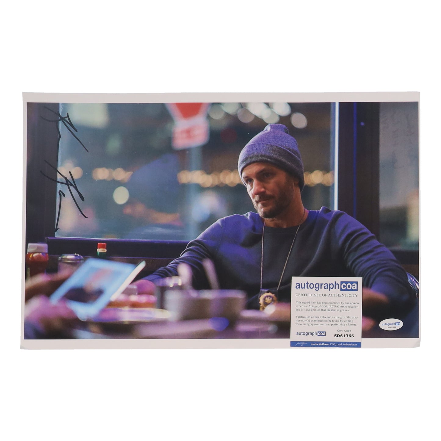 Kevin Kane Signed (ACOA) "Law & Order: Special Victims Unit" 11x17 Photo - Detective Terry Bruno