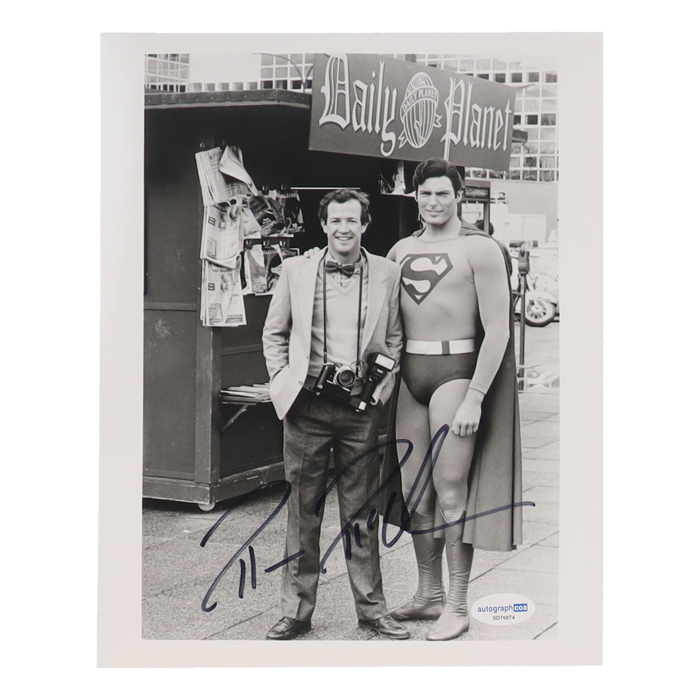 Marc McClure Signed "Superman" 8x10 Photo (AutographCOA) - Jimmy Olsen