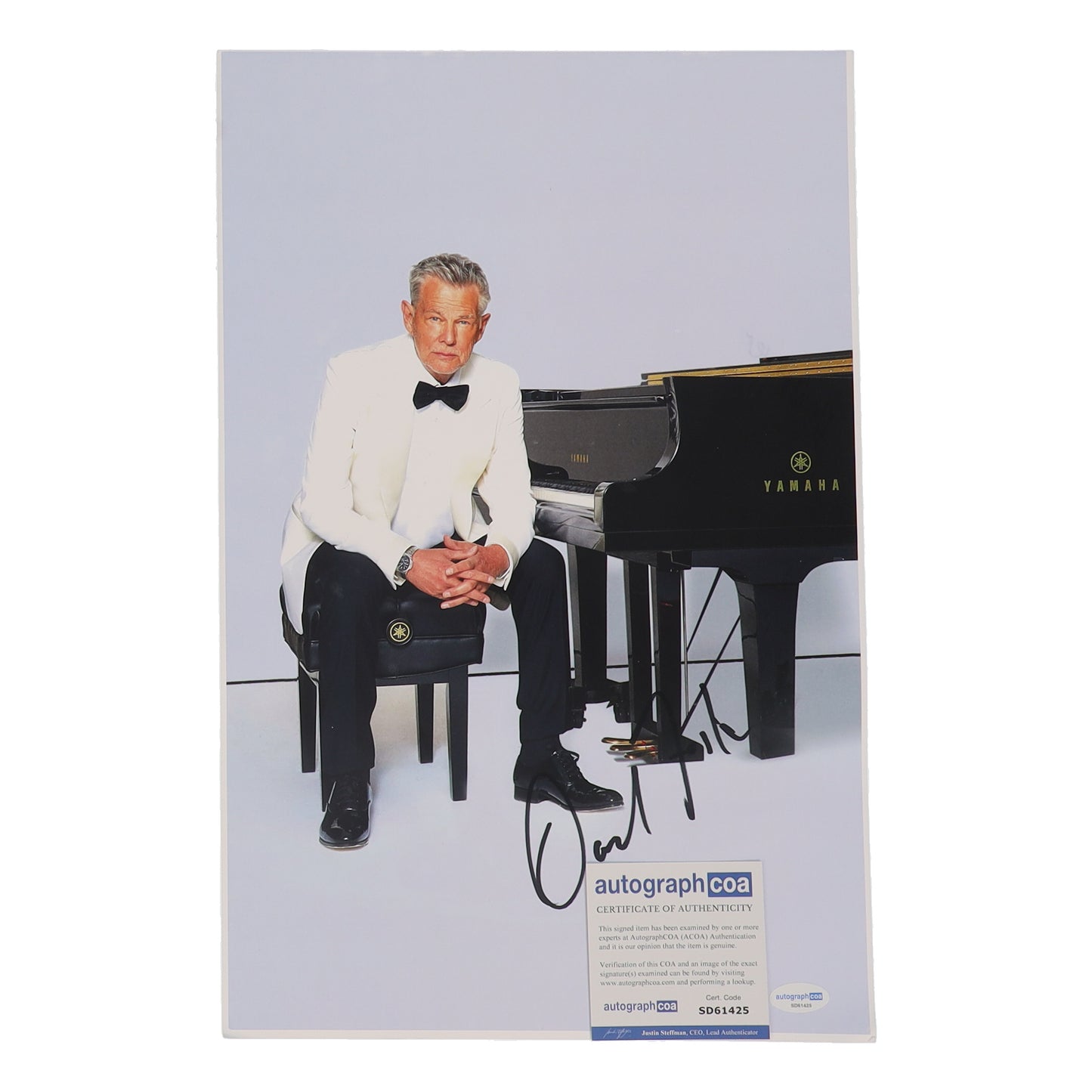 David Foster signed 11x17 Photo (ACOA)