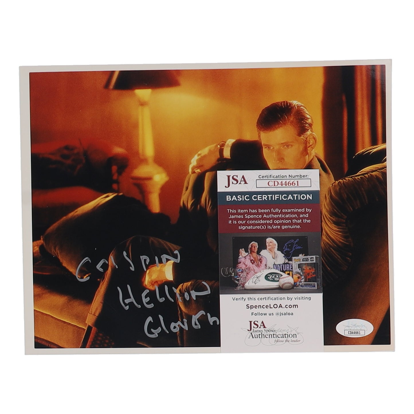 Crispin Hellion Glover Signed 8x10 Photo (JSA) - Willard