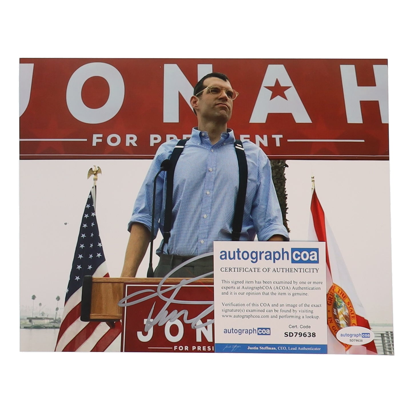 Timothy Simons Signed "Veep" 8x10 Photo (ACOA) - Jonah Ryan