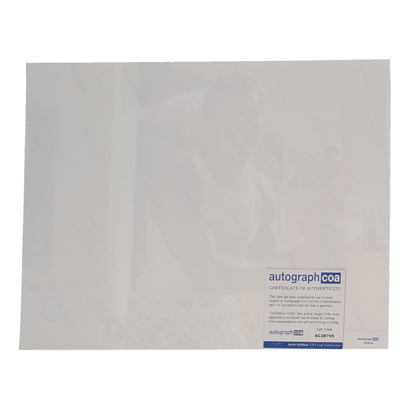 Al White Signed (ACOA) "Back to the Future II" 11x14 Photo Inscribed "Freeze Sucka!"