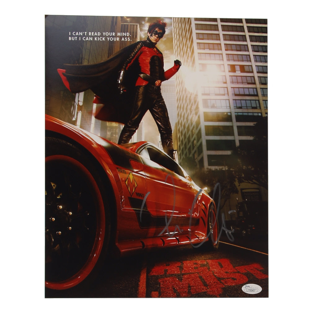 Christopher Mintz-Plasse Signed (JSA) "Kick-Ass" 11x14 Photo - Chris D'Amico / Red Mist