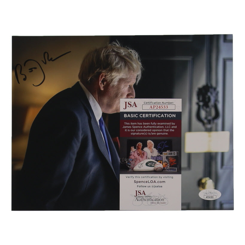 Boris Johnson Signed 8x10 Photo (JSA) - Former Prime Minister of the United Kingdom