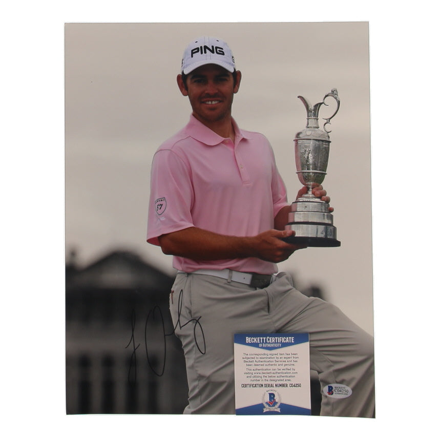 Louis Oosthuizen Signed 11x14 Photo (Beckett)