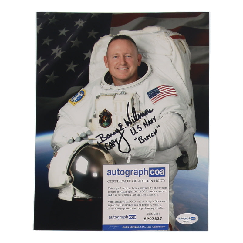 Barry Wilmore Signed "NASA" 8x10 Photo (ACOA) Astronaut - Butch