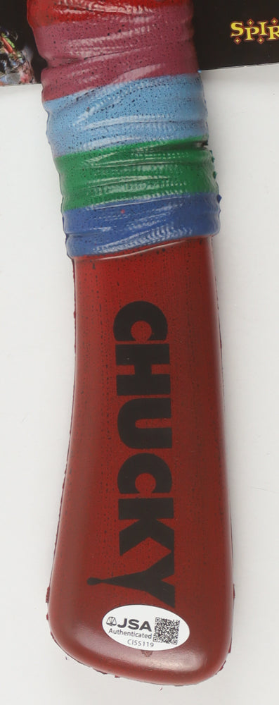 Alex Vincent Signed (JSA) "Chucky" Replica Axe Inscribed "Andy"