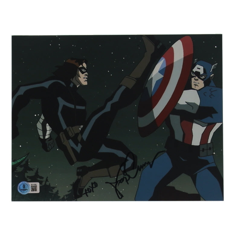 Jon Curry Signed (Beckett) "Marvel Avengers Academy" 8x10 Photo Inscribed "XOXO"