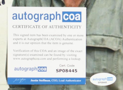 Chris Cooper Signed (ACOA) "Adaptation." 8x10 Photo Inscribed "Best Wishes" & "'Done With Fish'" - John Laroche