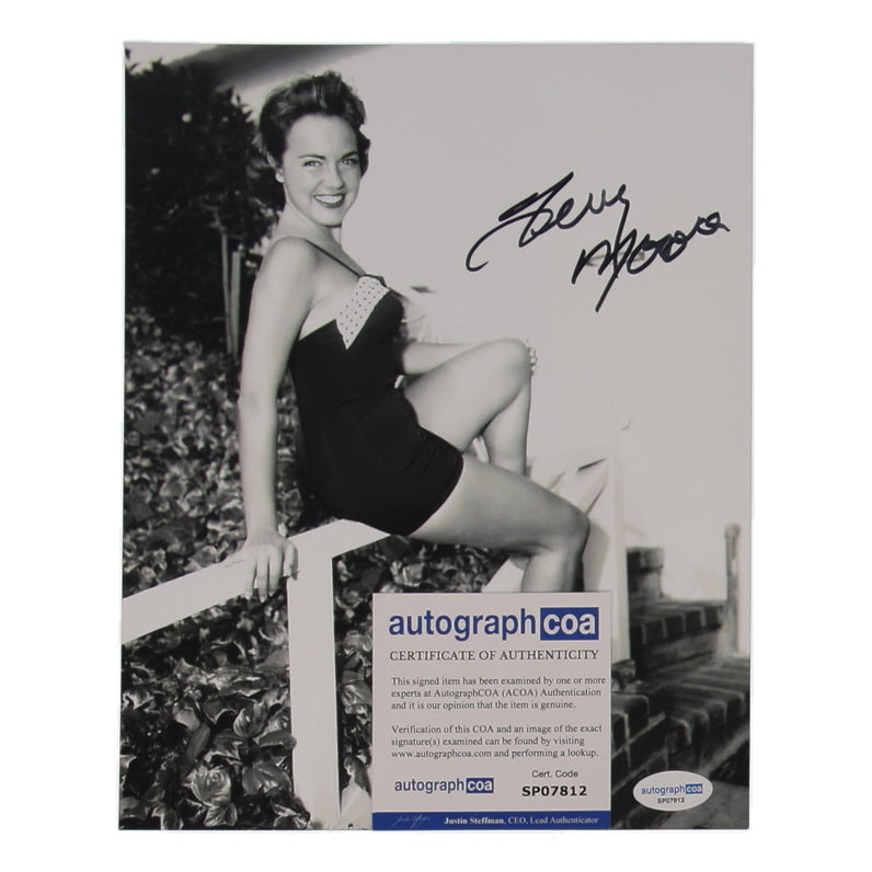 Terry Moore Signed 8x10 Photo (ACOA)