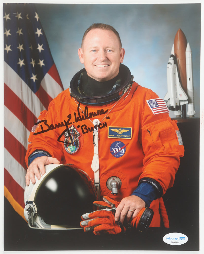 Barry "Butch" Wilmore Signed 8x10 Photo (ACOA) - NASA Astronaut