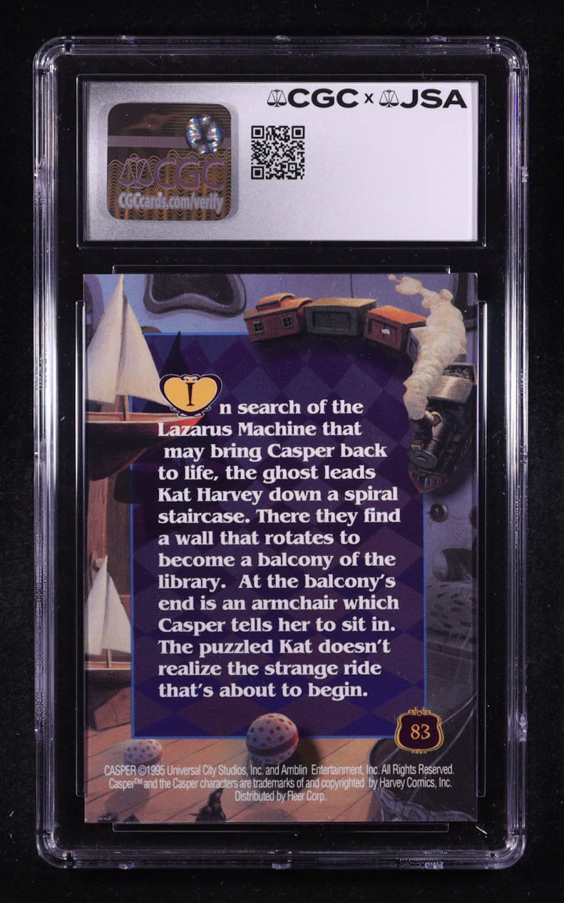 Devon Sawa Signed 1995 Fleer Casper A Moment's Rest #83 (CGC | Autograph Graded CGC 10) Autograph Graded CGC 10