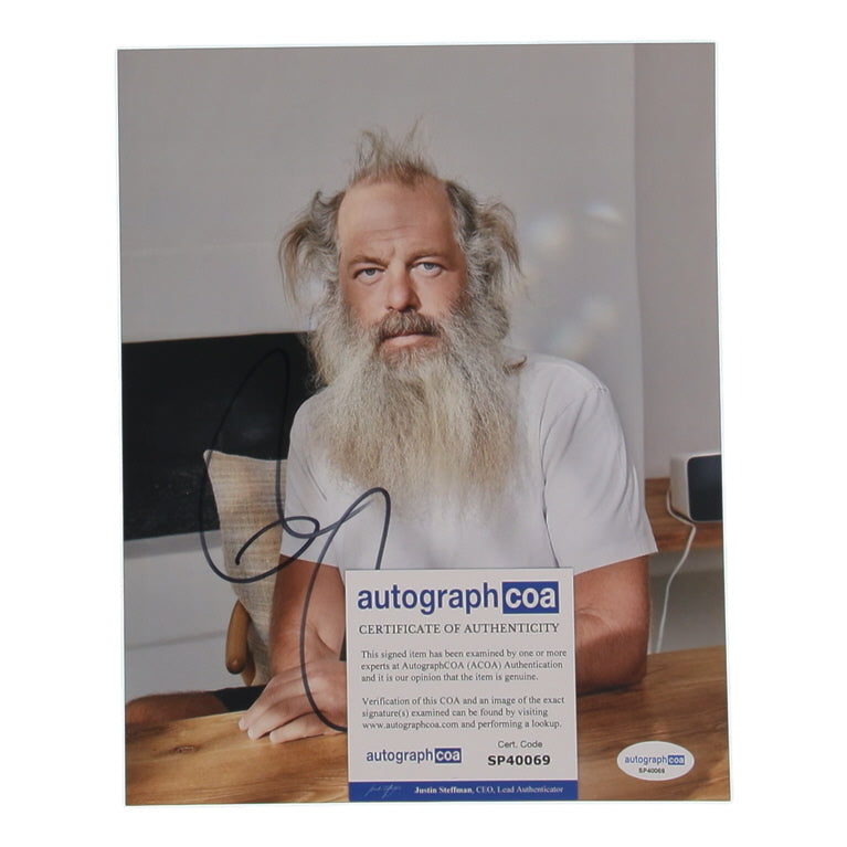 Rick Rubin Signed 8x10 Photo (ACOA) - Record Producer