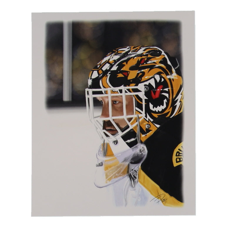 Tim Thomas "Thomas" Bruins 8x10 Lithograph By Alex Douglas (ArtByAD.CA) Limited Edition #3 / 5