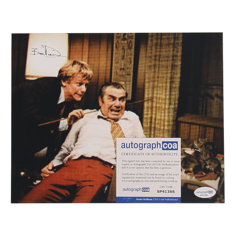 Bruce Davison Signed "Willard" 8x10 Photo (ACOA) - Willard Stiles