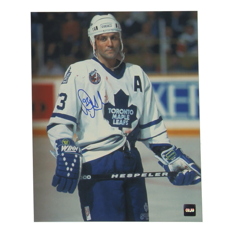 Doug Gilmour Signed Maple Leafs 8x10 Photo (COJO)