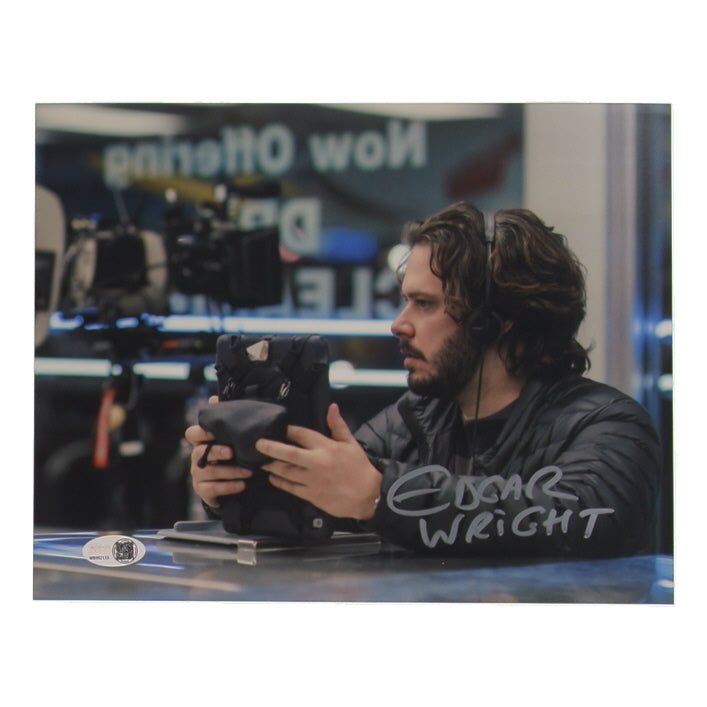 Edgar Wright Signed 8x10 Photo (JSA) - JSA Witnessed - Director