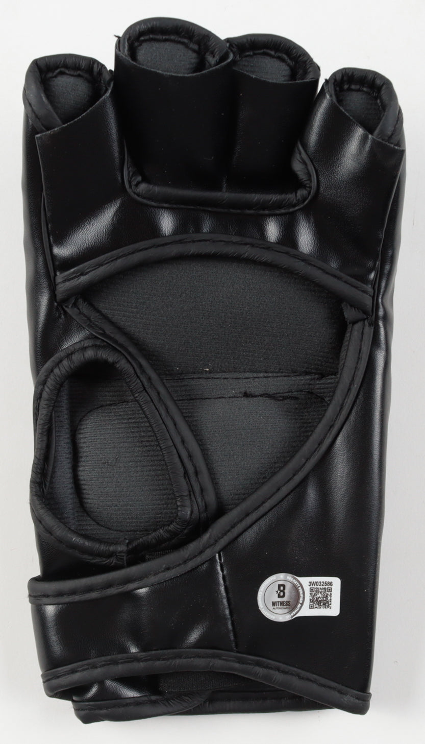 Joe Pyfer Signed (Beckett) MMA Custom USA Glove - Beckett Witnessed