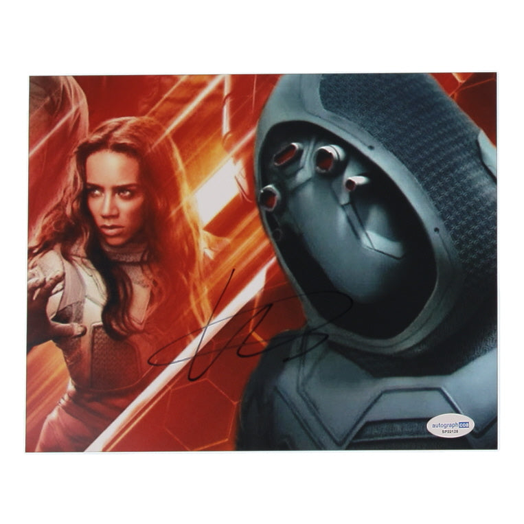 Hannah John-Kamen Signed (ACOA) "Ant-Man and the Wasp" 8x10 Photo - Ava Starr/Ghost