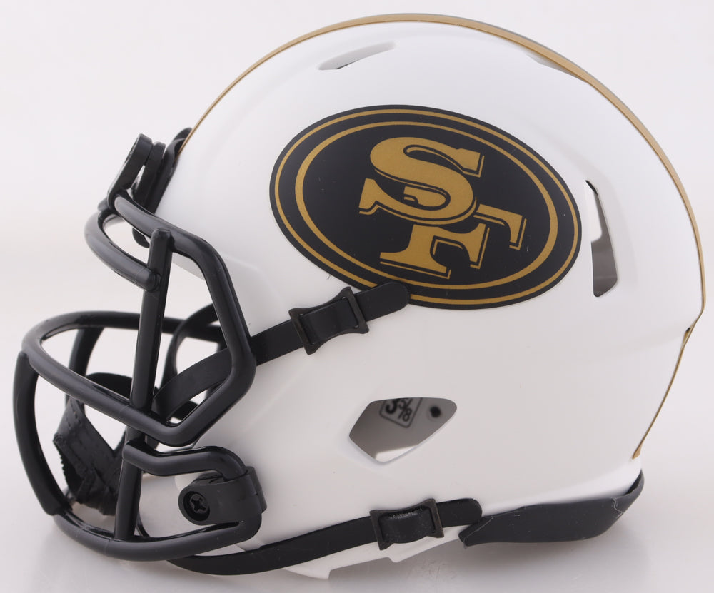 Trey Lance Signed (Beckett) 49ers Lunar Eclipse Alternate Speed Mini Helmet