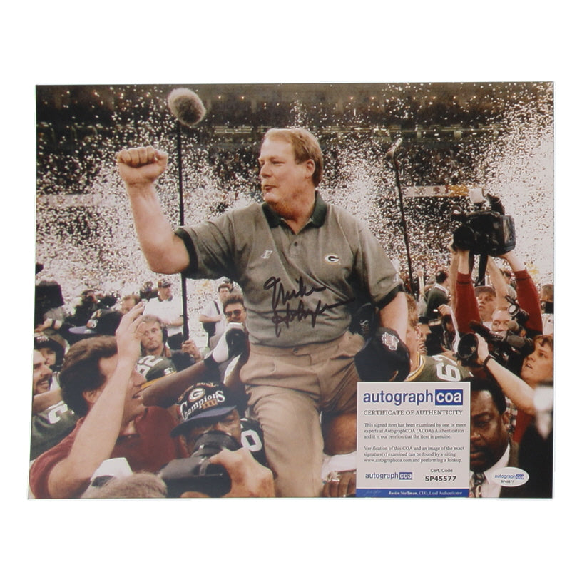 Mike Holmgren Signed Packers 11x14 Photo (ACOA) - Head Coach