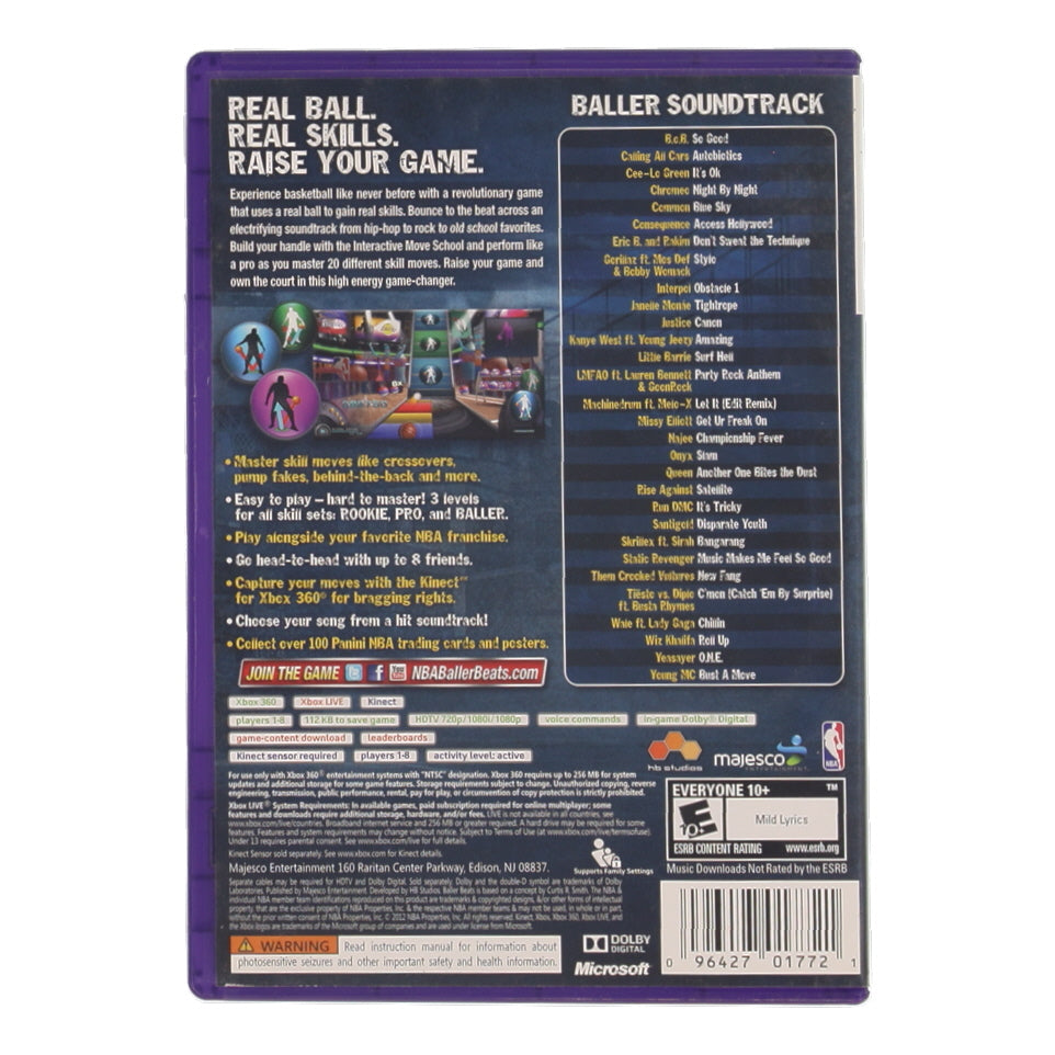 Deron Williams Signed "NBA Baller Beats" Xbox 360 Video Game Disc (Schwartz)