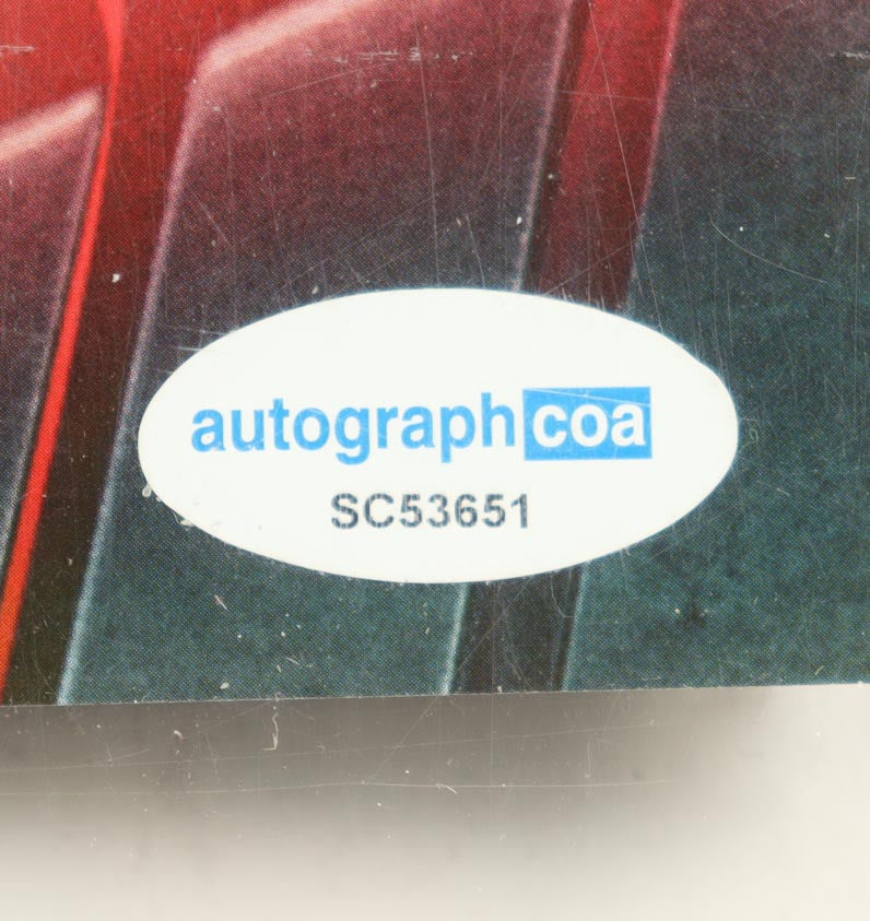 Alan Silvestri Signed (ACOA) "Avengers: Age of Ultron" 27x40 Movie Poster - Composer