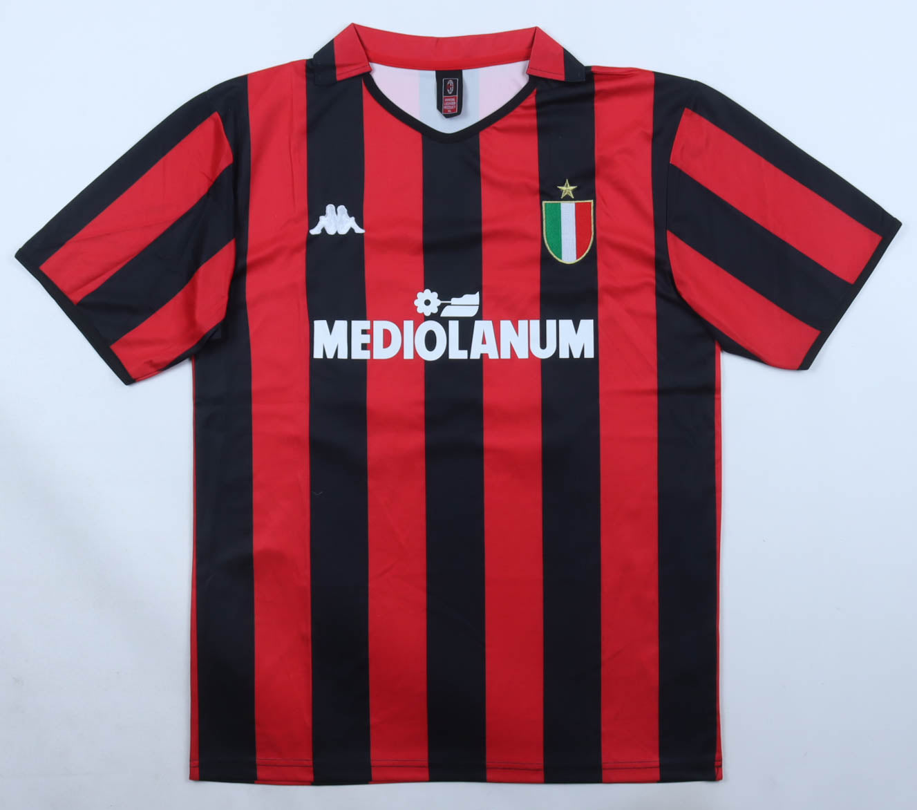 Ruud Gullit Signed AC Milan Kappa Authentic Jersey (Beckett)