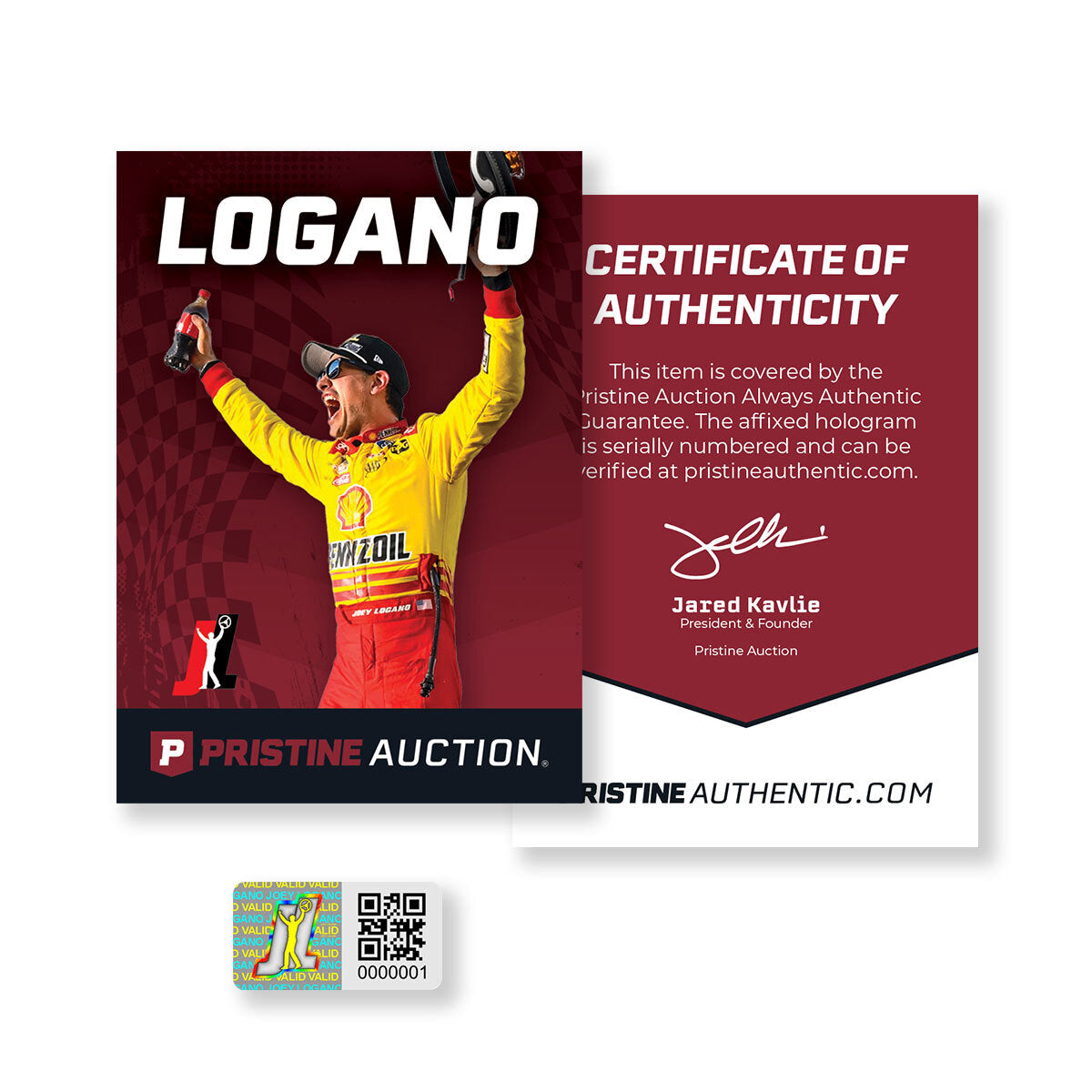 Joey Logano Signed LE "2024 Championship" 12x18 Print (Logano COA) Limited Edition #/50