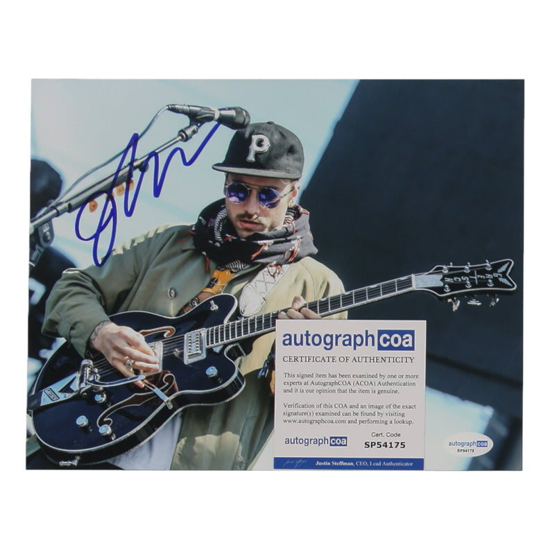 John Gourley Signed 8x10 Photo (ACOA) - Portugal. The Man