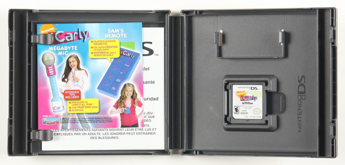 Jerry Trainor Signed (JSA) "iCarly" Nintendo DS Insert & Sleeve - JSA Witnessed