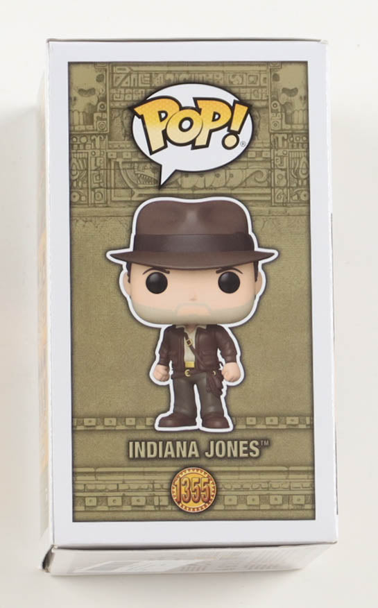 Lawrence Kasdan Signed (PSA) "Indiana Jones" #1355 Indiana Jones Funko Pop! Vinyl Figure - Screenwriter