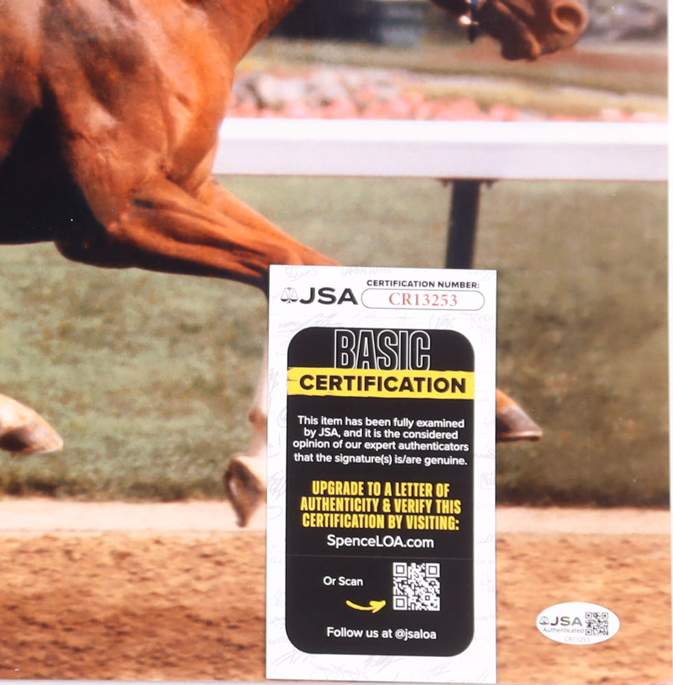 Ron Turcotte Signed 16x20 Photo (JSA)